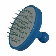 waterpijp gaatjesprikker aluminium folie blauw