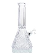 Glazen bong model 1 Cube Groot