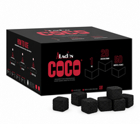 Waterpijpkooltjes Aladin Coco 28x28x28mm (1kg)