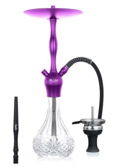 Waterpijp Aladin Alux admiral paars (50cm)