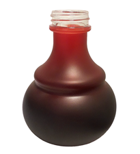 Waterpijpvaas Aladin rood-zwart