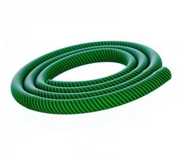 Aladin waterpijpslang siliconen carbon groen