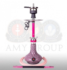 Waterpijp Amy Deluxe Carbonica Hybrid S roze (61 cm)