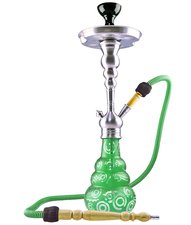 Waterpijp Aladin ROY20 groen (56cm)