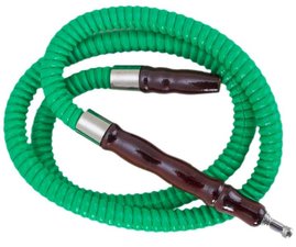 Waterpijpslang lang 120cm groen