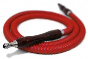 Waterpijpslang lang 120cm rood