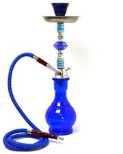 Waterpijp Arab blauw 1 slang (45cm)