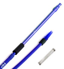 Waterpijpslang met mondstuk Dubai blauw