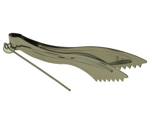 Kolentang zwart (16 cm)