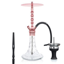 Waterpijp Aladin Alux Model6 rosegold (58cm)