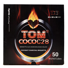 Waterpijpkooltjes TOM COCO 1kg (CocoC28)