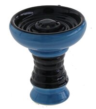 Waterpijp tabakskop phunnel blauw/zwart
