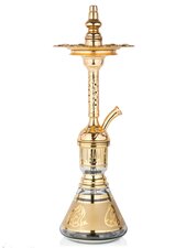 Khalil Mamoon waterpijp Eidco goud (55cm)