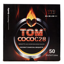 Waterpijpkooltjes Tom Coco C28 (1kg)