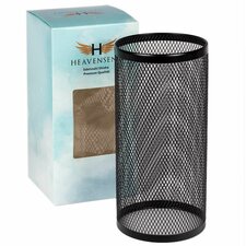 Waterpijp windscherm zwart