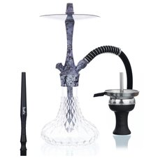 Aladin waterpijp Alux 380 Mamor wit